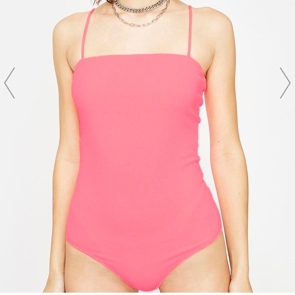 Better Be Hot Pink Bodysuit- Dolls Kill - Picture 2 of 2